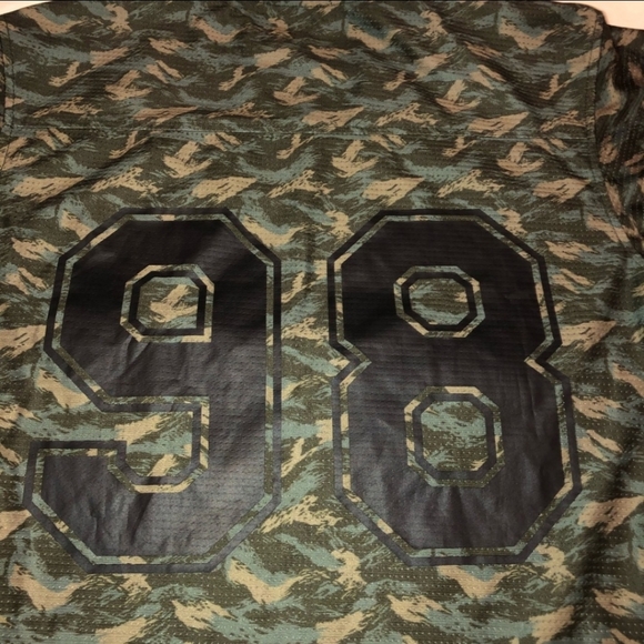 Diamond Supply DMND # 98 Green Camo Jersey - Picture 7 of 7